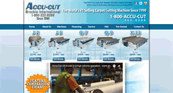Desktop Screenshot of carpetcuttingmachine.com